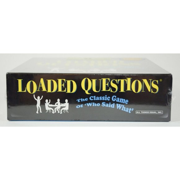 Loaded Questions The Classic Game of Who Said What Party Board Game 2009 New - Picture 8 of 8